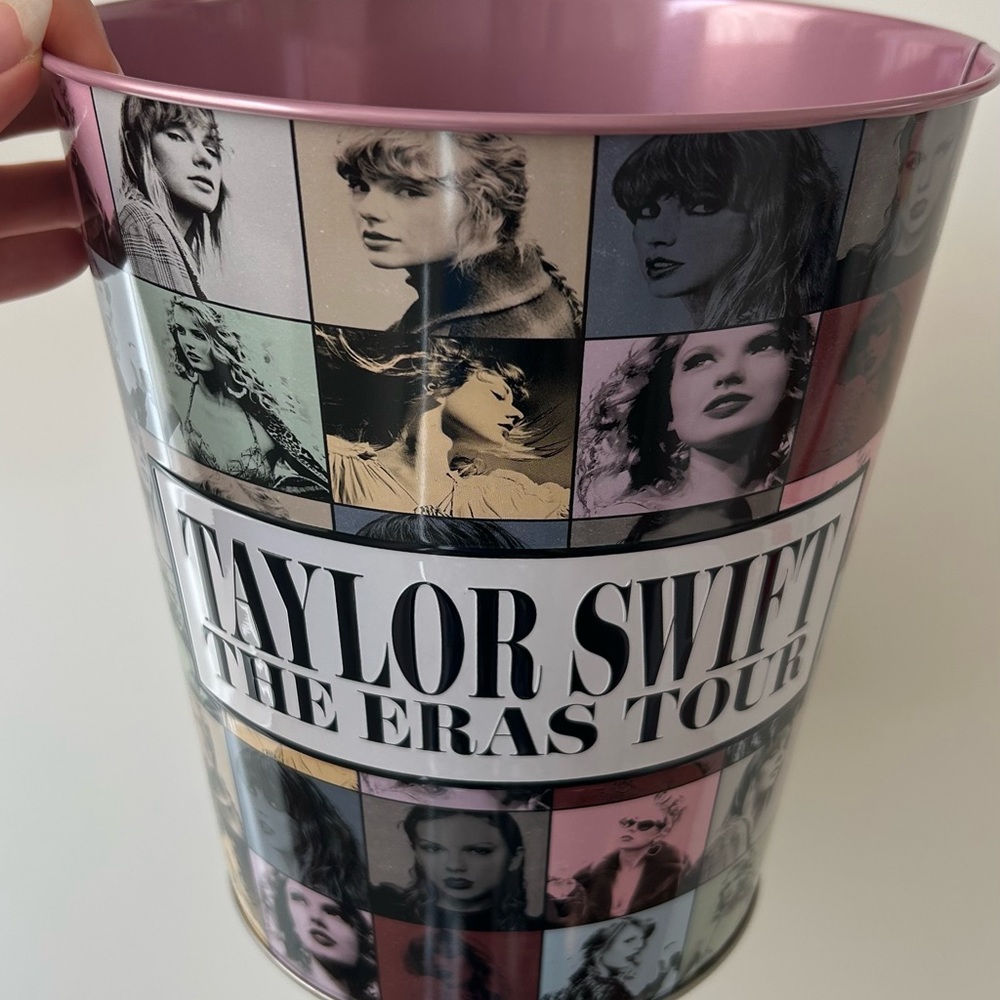 TWO Popcorn Tins Eras Tour Movie Merch (bundle of 2)